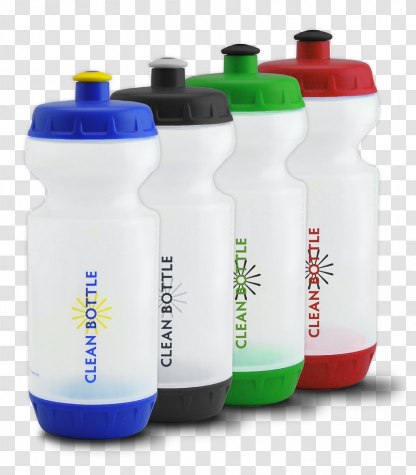 Water Bottles Plastic Bottle Red - Cleaning Transparent PNG