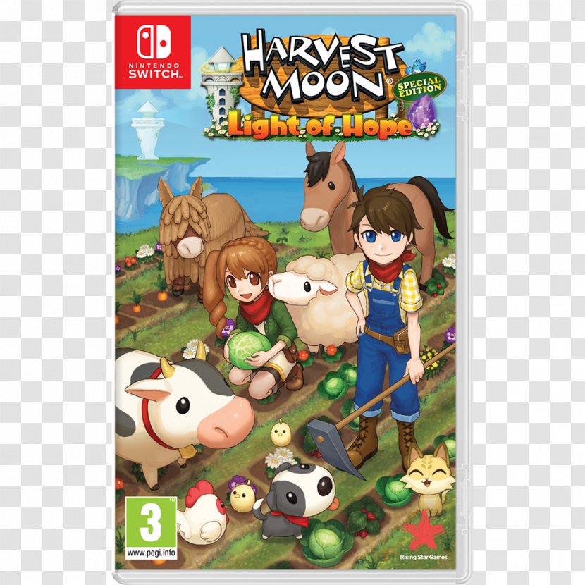 Harvest Moon: Light Of Hope Nintendo Switch Moon DS: Island Happiness Video Games - Back To Nature Chicken Transparent PNG