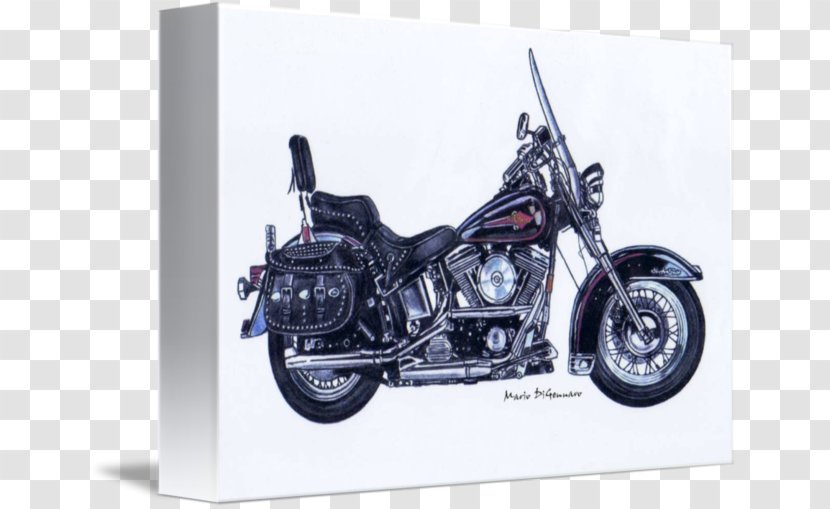 Cruiser Car Harley-Davidson Softail Motorcycle - Lowrider Transparent PNG