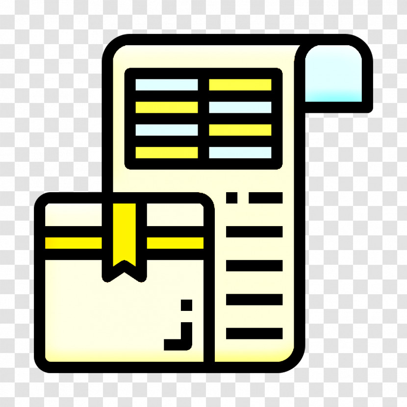 Logistic Icon Packing List Icon Send Icon Transparent PNG