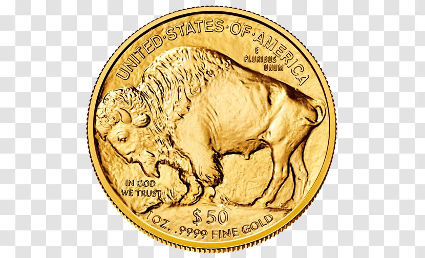 American Buffalo Gold Eagle Bullion Coin - United States Mint Transparent PNG