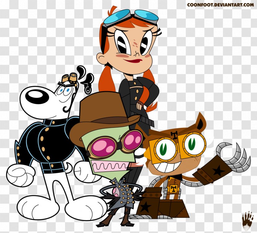 Nicktoons Nickelodeon Photography Steampunk Cartoon - Invader Zim Transparent PNG