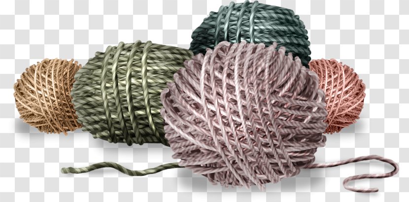 Knitting Needle Crochet Sewing Yarn - Twine - Вязание Transparent PNG
