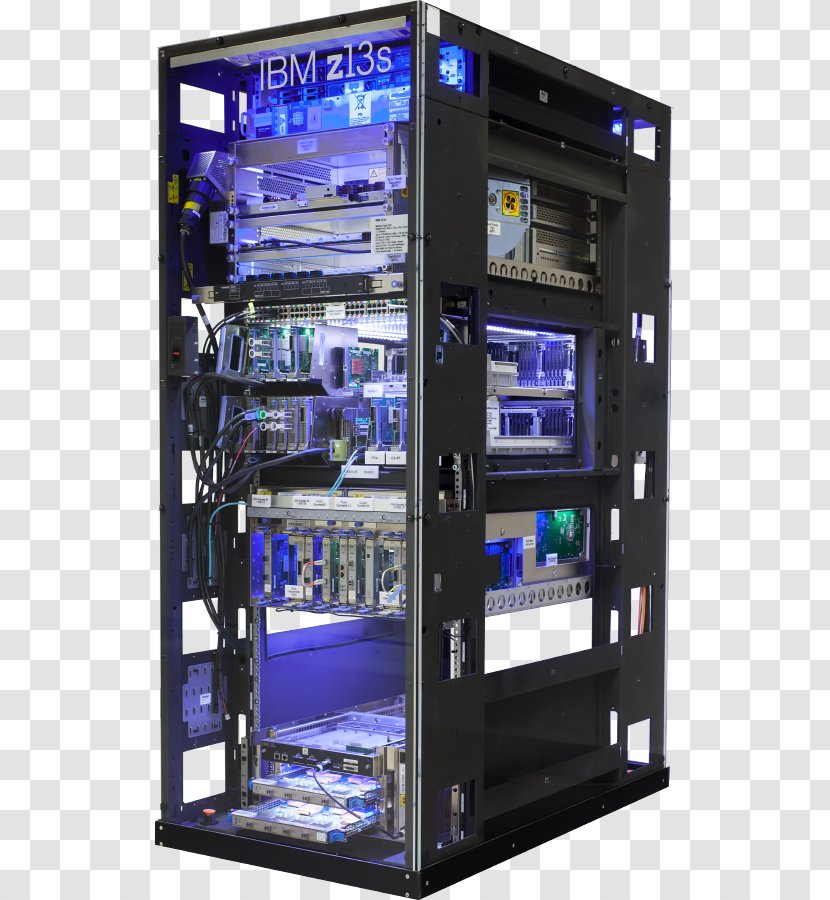 IBM Z13 Mainframe Computer Linux On Z Systems - Ibm Transparent PNG