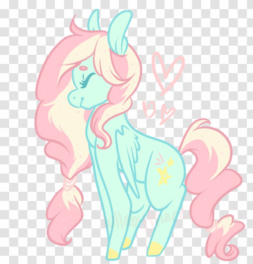 Horse Pink M Clip Art - Heart Transparent PNG