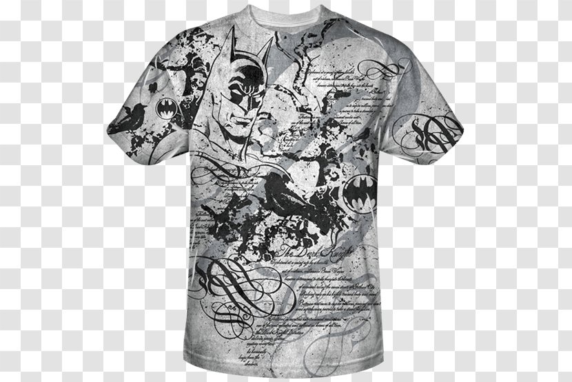 T-shirt Batwing Sleeve Batman Transparent PNG