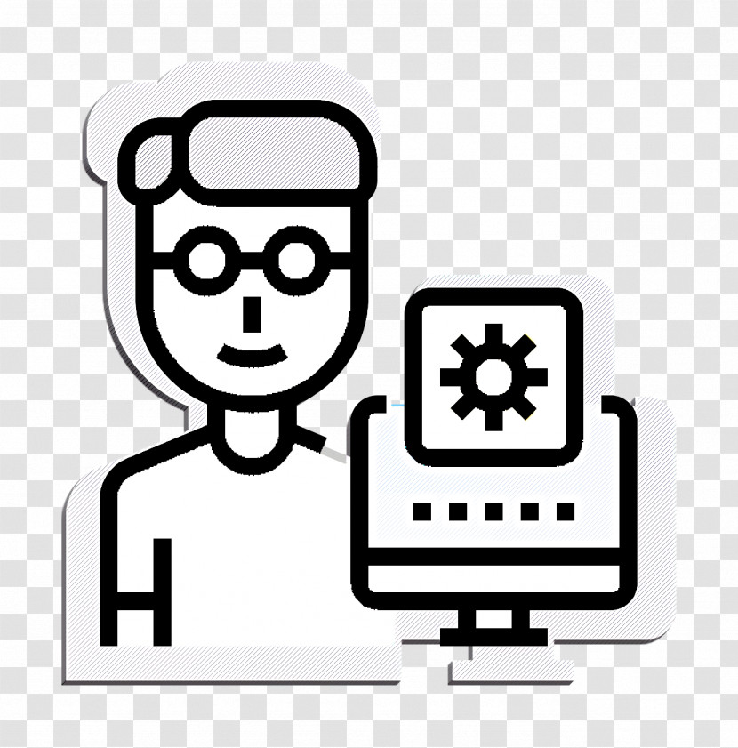 Career Icon Programmer Icon Worker Icon Transparent PNG