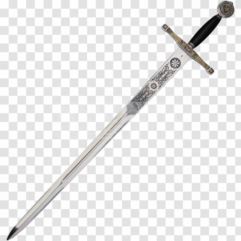 King Arthur Excalibur Sword Gladius Lady Of The Lake - Decorative Fire Transparent PNG