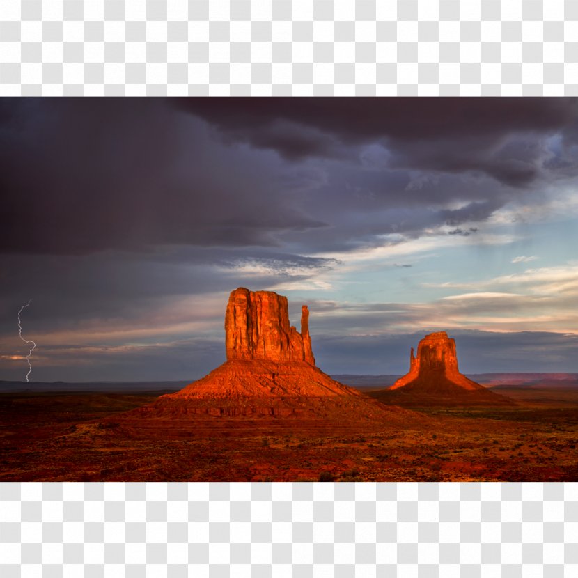 Monument Valley Great White Throne The Narrows Wave Sandstone - Stock Photography Transparent PNG