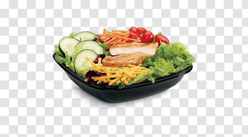 Fast Food Redwood City Take-out Chicken Salad Jack In The Box - Garnish Transparent PNG