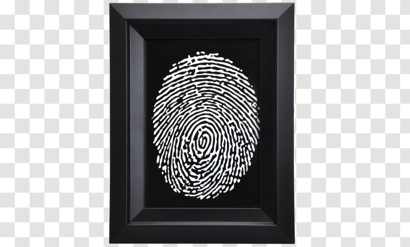 Picture Frames Art Fingerprint Printing Spiral - Glass - Frame Transparent PNG