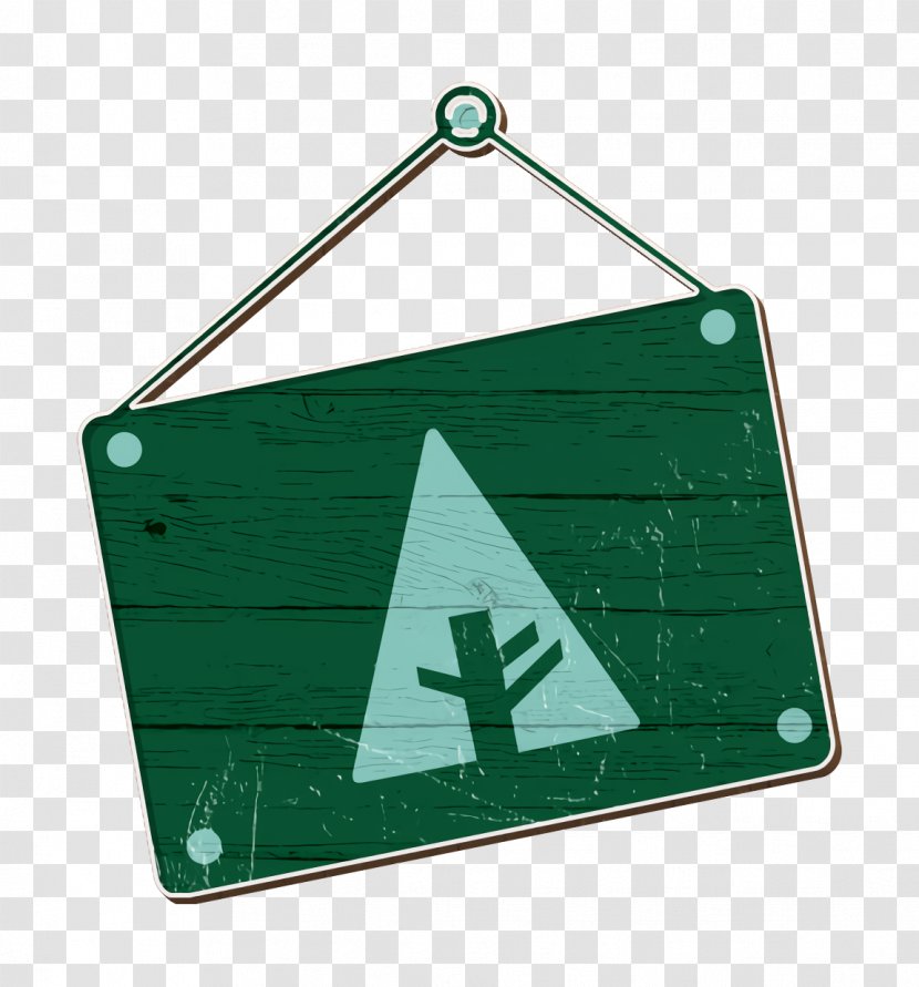 Sosmed Icon - Triangle - Traffic Sign Flag Transparent PNG