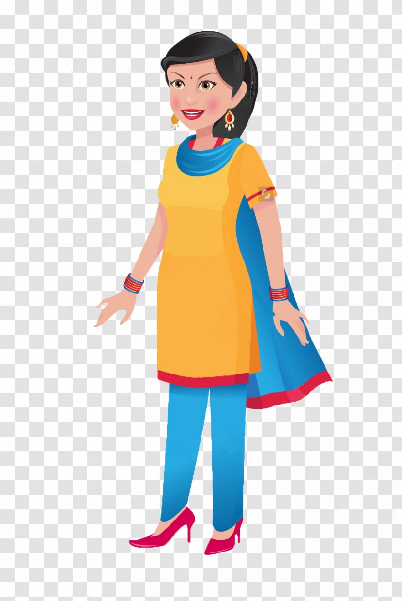 Shalwar Kameez Salwar Stock Photography Clip Art Vector Graphics - Ethnic Clothing Transparent PNG