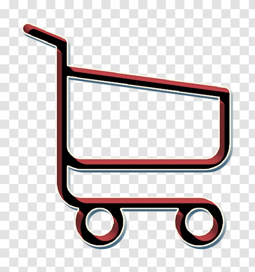 Shopping Cart Icon Background - Auto Part Vehicle Transparent PNG