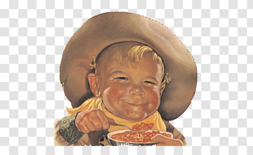 Advertising Campaign Child T-shirt - Eating - Cowboy Infant Transparent PNG