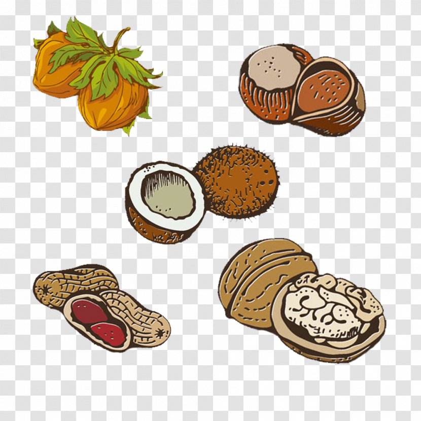 Walnut Peanut Snack - Google Images - Nuts Pattern Peanuts Transparent PNG