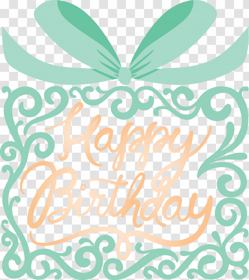 Birthday Calligraphy Happy Birthday Calligraphy Transparent PNG