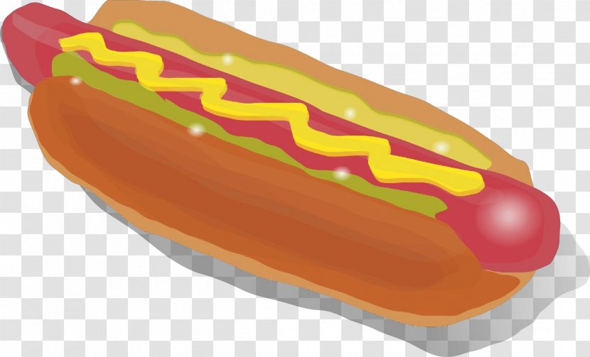 Orange - American Food - Chicagostyle Hot Dog Transparent PNG