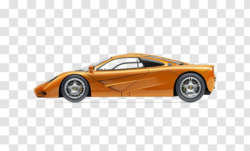 McLaren Automotive F1 P1 Car - Model - New Sports Yellow Transparent PNG