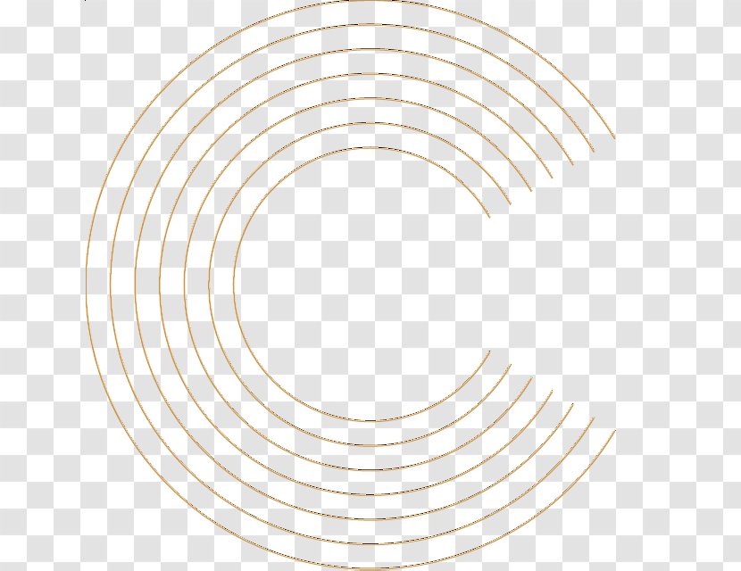 Circle Line Angle - Minute - Champag Transparent PNG