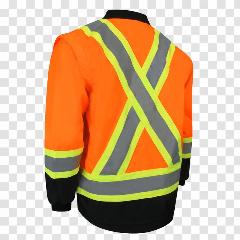 High-visibility Clothing Outerwear Jacket Sleeve Transparent PNG
