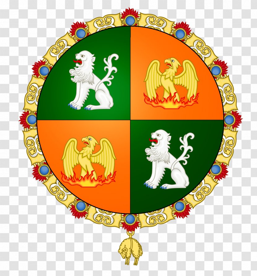 Christmas Ornament Royal Household Of Spain Spanish Air Force Recreation - Sen Department Shield Transparent PNG