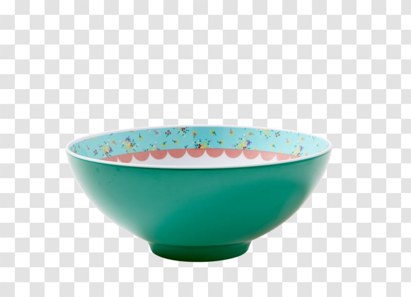 Bowl Ceramic Tableware Melamine Plate - Aqua - Rice Transparent PNG