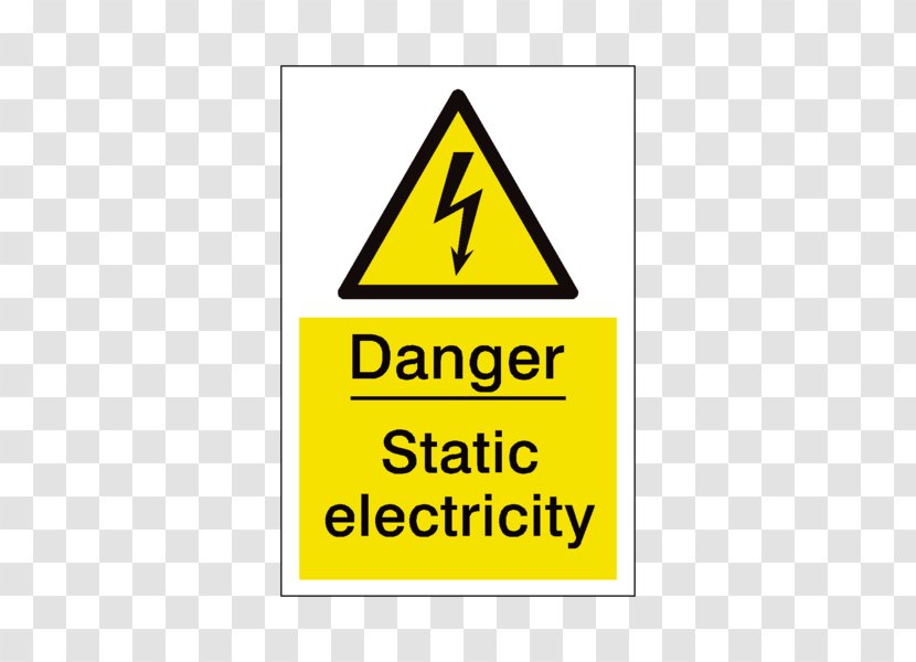 Traffic Sign Warning Hazard Symbol - Yellow - Static Shock Transparent PNG