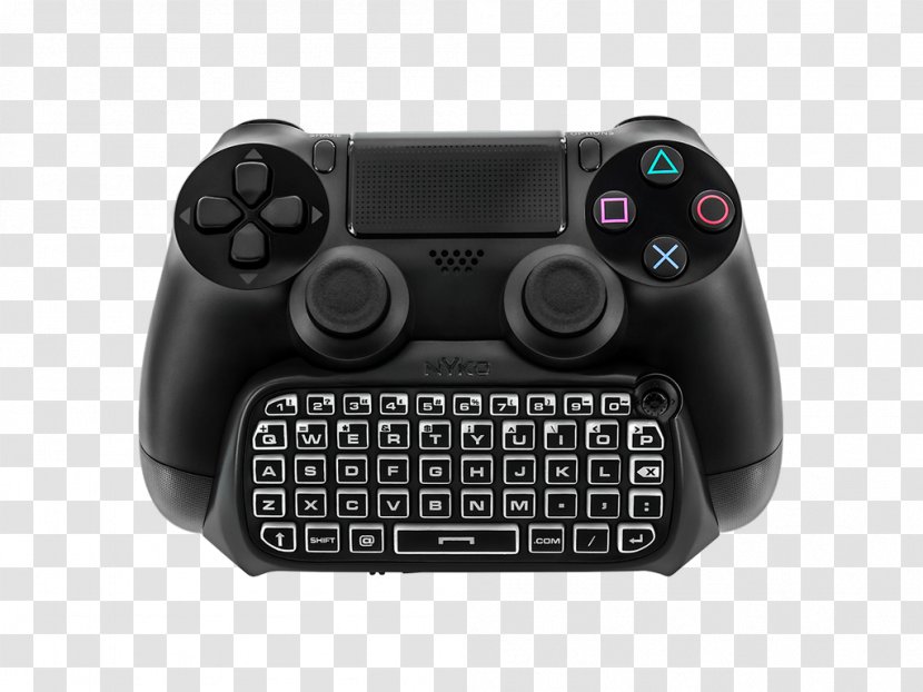 Computer Keyboard PlayStation 4 DualShock Game Controllers - Video Accessory - Controller Ps4 Transparent PNG