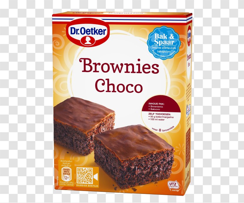 Chocolate Brownie Cupcake Fudge Dr. Oetker Albert Heijn - Kwarktaart - Cake Transparent PNG