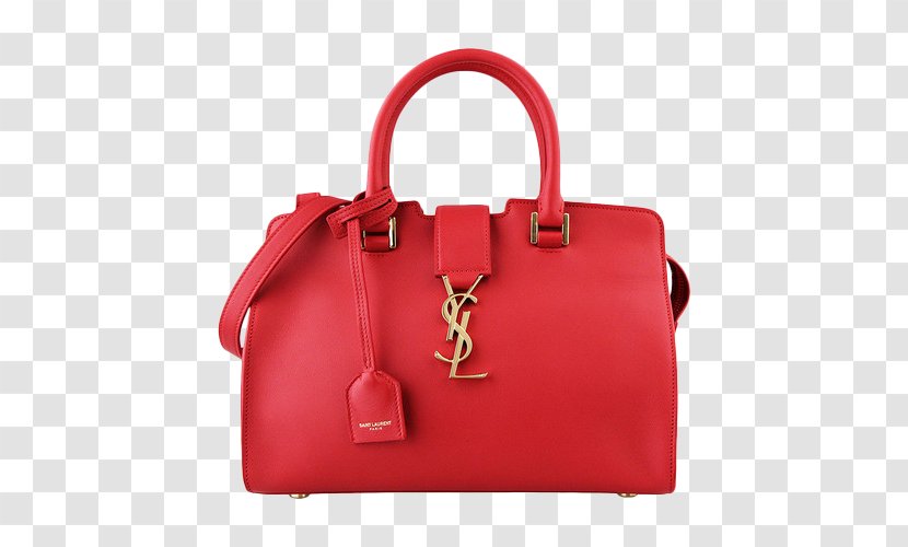 Tote Bag Handbag Leather Yves Saint Laurent - Fashion Accessory - Ms. Portable Shoulder Dual-use Transparent PNG