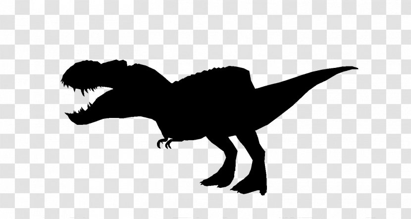 Tyrannosaurus Rex Velociraptor Dinosaur Silhouette Bipedalism - T Transparent PNG