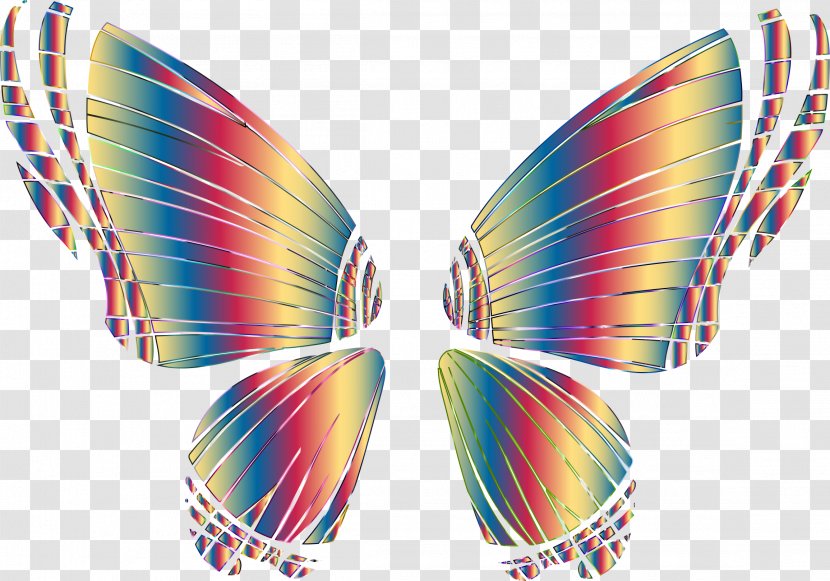 Butterfly Wing Desktop Wallpaper Color Clip Art - Moths And Butterflies Transparent PNG