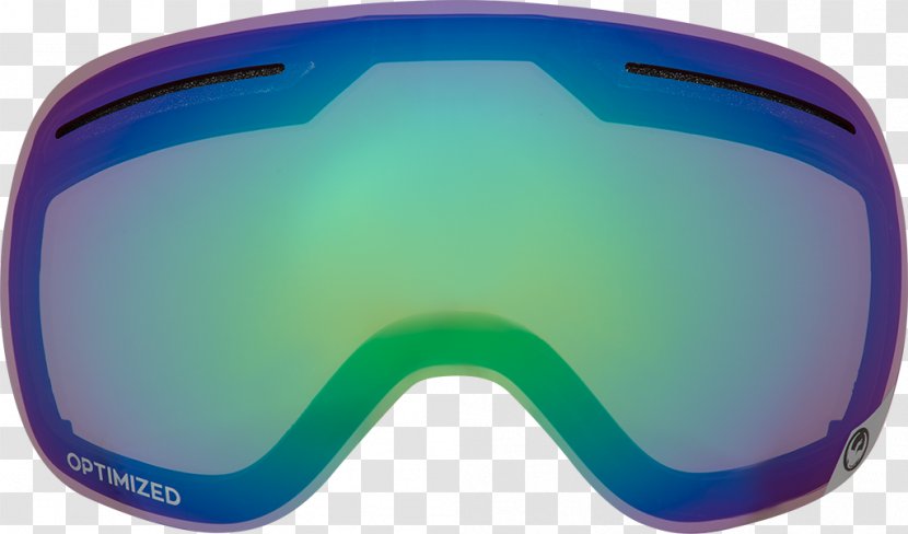 Goggles Light Lens Sunglasses - Cobalt Blue Transparent PNG
