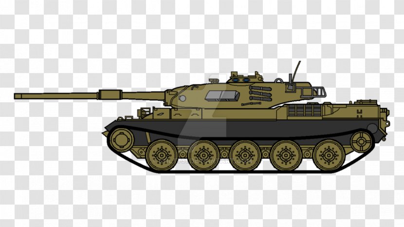 Main Battle Tank Leopard 1 T-80 2 - Self Propelled Artillery Transparent PNG