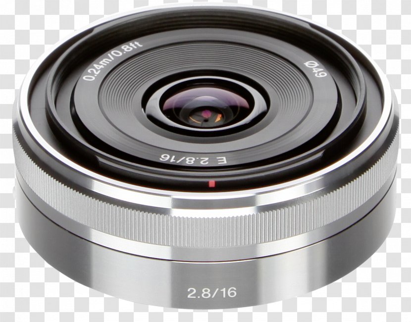 Camera Lens Sony α6000 E-mount E Wide-Angle 16mm F/2.8 Transparent PNG