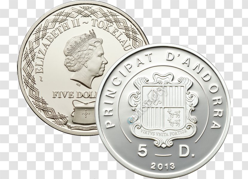 Silver Coin Banknote Numismatics - Papilio Machaon Transparent PNG