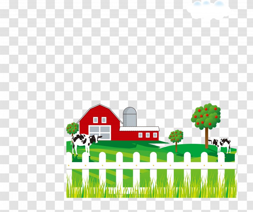 Milk Cattle Clip Art - Vector Cow Farm Transparent PNG