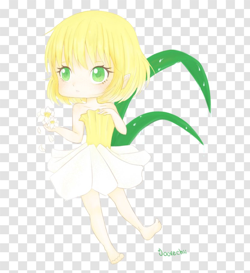 Vertebrate Fairy Green Cartoon - Watercolor Transparent PNG