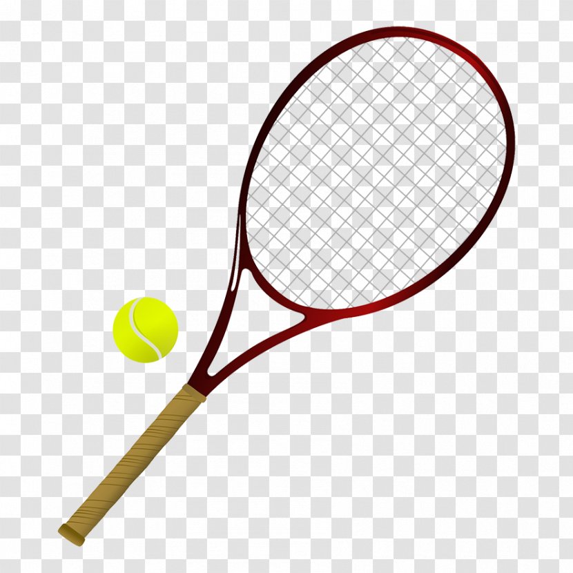 Strings Racket Tennis Balls Rakieta Tenisowa - Equipment And Supplies - Sports Items Transparent PNG