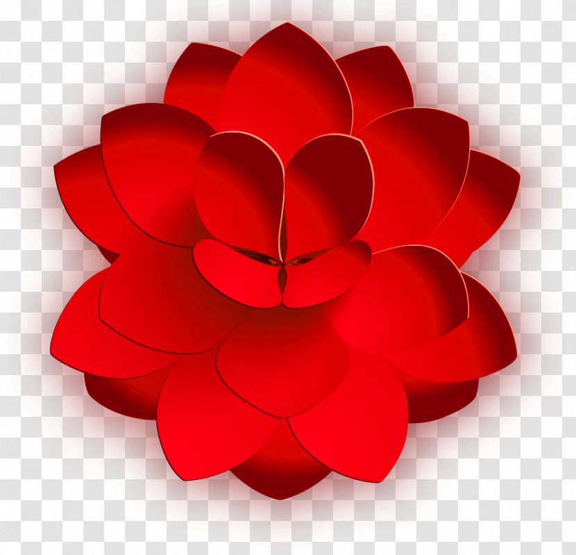 Image Flower Red Vector Graphics - Bloemenkrans Graphic Transparent PNG