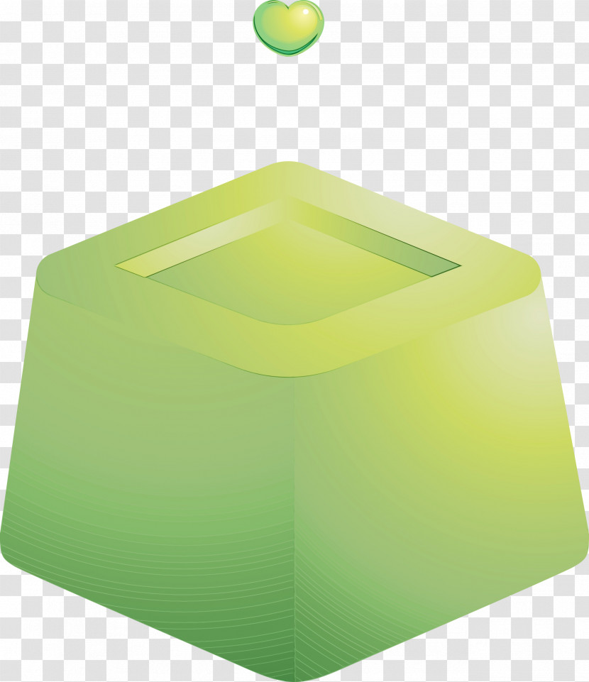Green Yellow Table Square Circle Transparent PNG