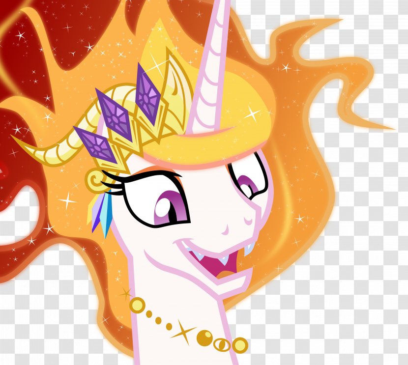 Princess Celestia Luna Nightmare Star - Tree - Crown Transparent PNG