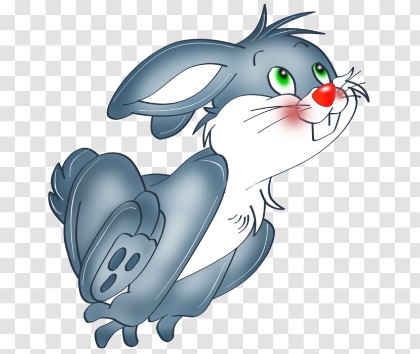 Rabbit Easter Bunny Whiskers Clip Art - Fictional Character Transparent PNG