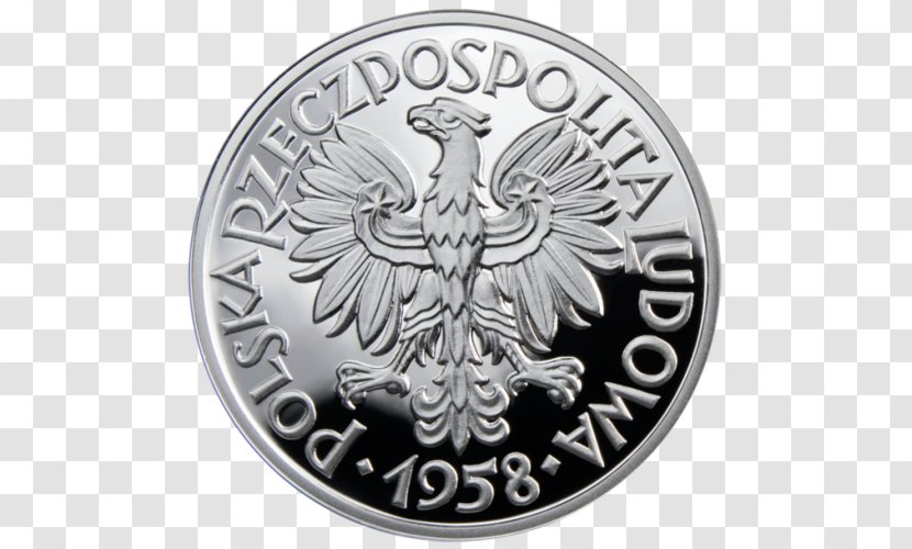 Coin Silver Poland Gold Numismatics Transparent PNG