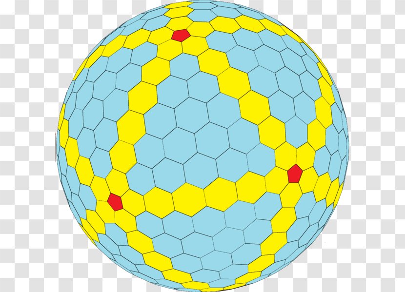 Goldberg Polyhedron Hexagon Konvex Polyeder Sphere - Pentagon - Face Transparent PNG