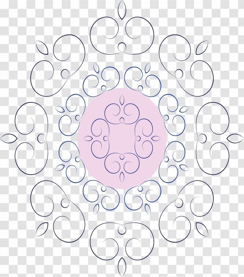 Purple Pattern - Decorative Lilac Transparent PNG