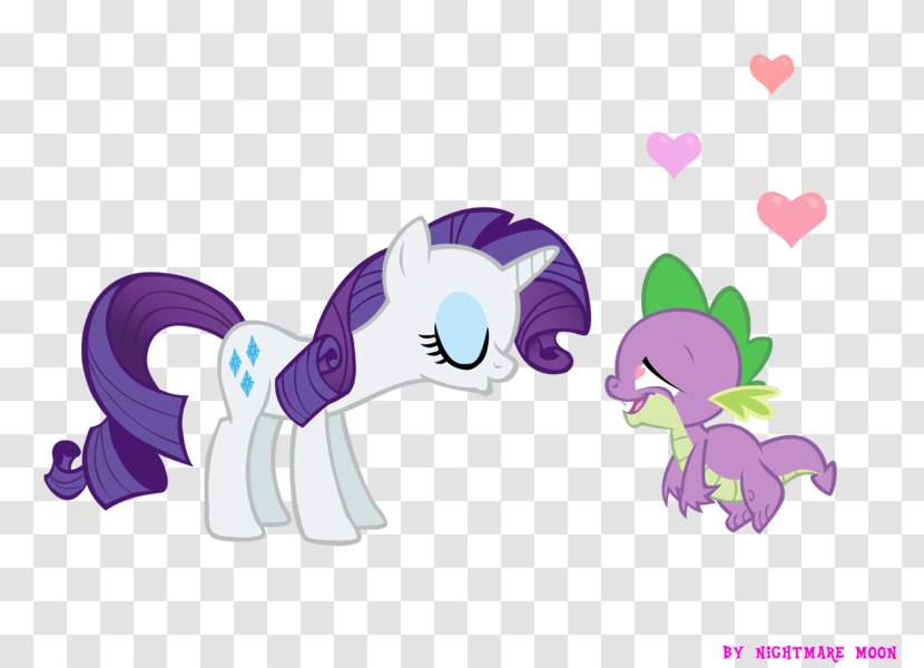 Pony Rarity Spike Twilight Sparkle Applejack - Heart - My Little Transparent PNG