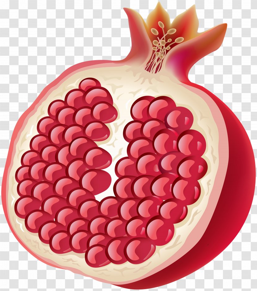 Pomegranate Juice Food Clip Art - Cartoon Transparent PNG