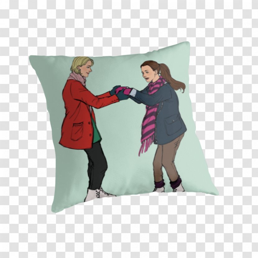 Throw Pillows Cushion - Pillow - Skating People Transparent PNG